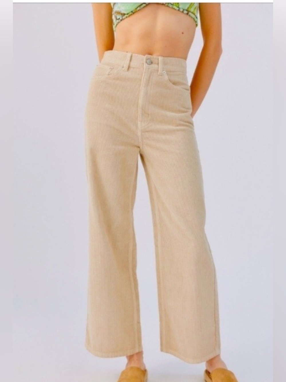 BDG Urban Outfitters High Rise & Wide Leg Corduroy
